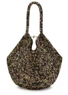 Khaite Lotus Medium Viscose Raffia Tote Bag In Multi