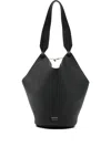 Khaite Mini Tote Handbag With Luxurious Calfskin In Black