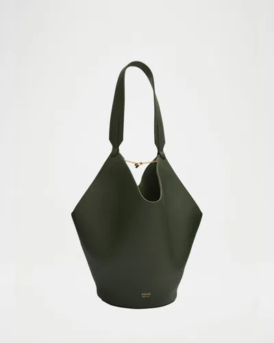 Khaite Lotus Small Calfskin Tote Bag