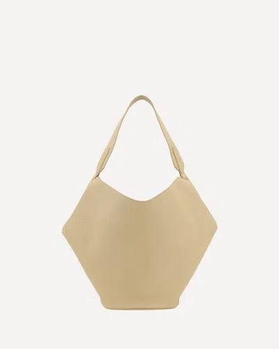 Khaite Lotus Small Leather Shoulder Bag