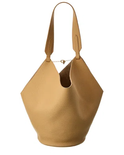 Khaite Lotus Small Leather Tote
