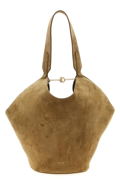 KHAITE 'LOTUS SMALL' SHOPPING BAG