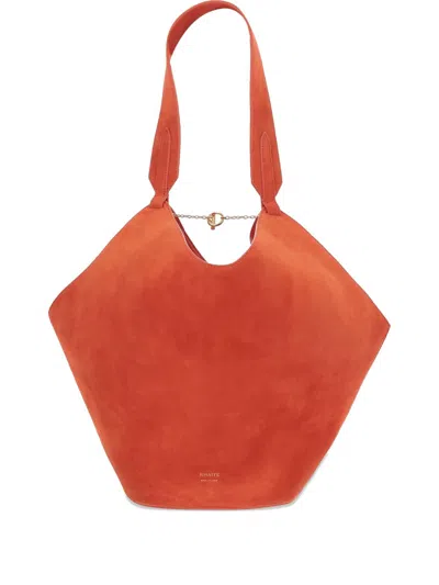 Khaite Lotus Smallleather Shoulder Bag