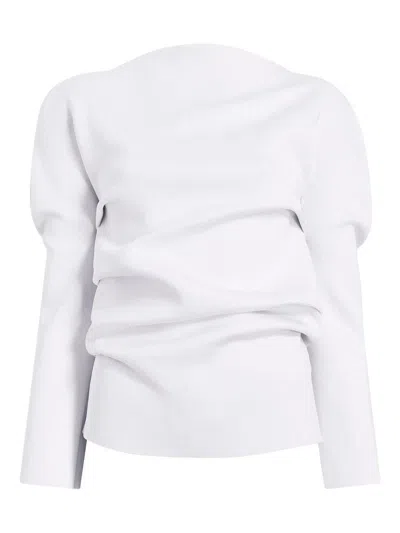 KHAITE LOVISA LONG-SLEEVE TOP