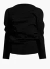 Khaite Lovisa Top In Black In Multi