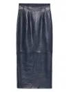 Khaite Loxley Midi Skirt