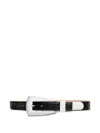 Khaite Lucca Belt In Black