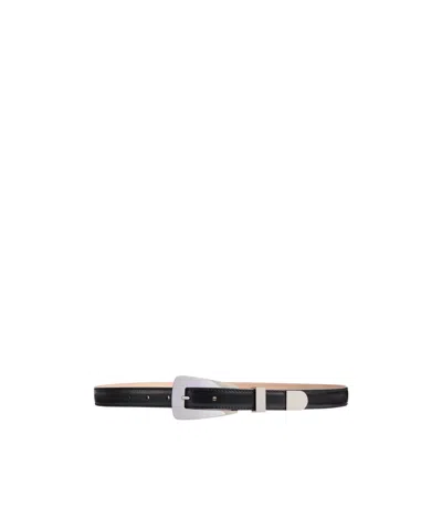 Khaite Lucca Belt In Black