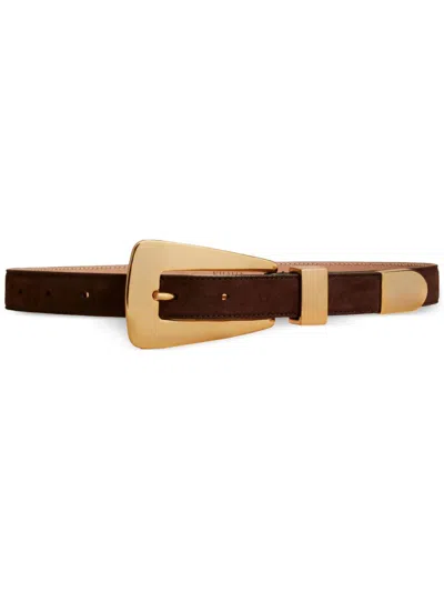 Khaite Lucca Belt In Brown