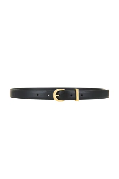 Khaite Luna 20mm Belt In Black