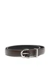 Khaite Luna Belt In Brown