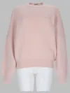 Khaite Womens Dusty Rose Margaux Boxy-fit Cashmere Jumper In Pink