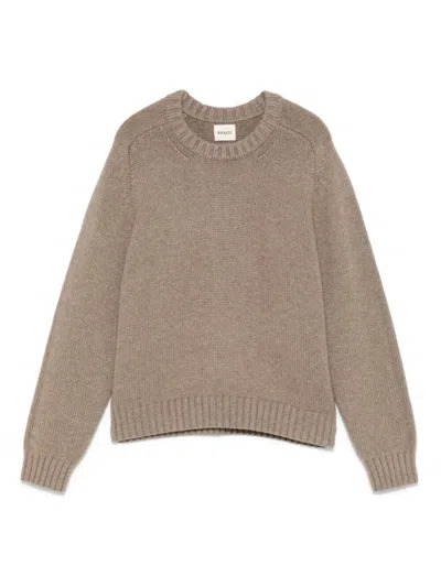 Khaite Mae Cashmere Pullover With Extended Sleeves