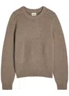 Khaite Mae Cashmere Sweater In Brown
