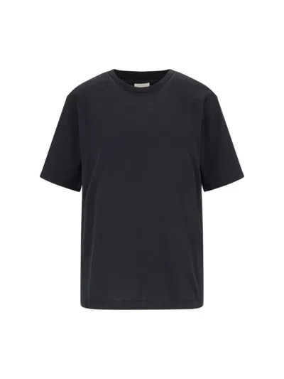 Khaite "mae" Logo T-shirt Black