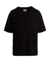 Khaite Mae Short-sleeved T-shirt In Black
