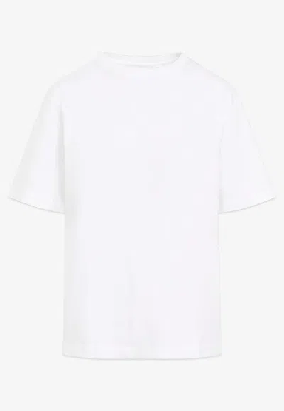 Khaite Mae Short-sleeved T-shirt In White