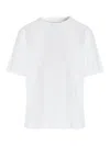 Khaite Women White Mae T-shirt, Xs Luxury T-shirts For Women Darveys In White