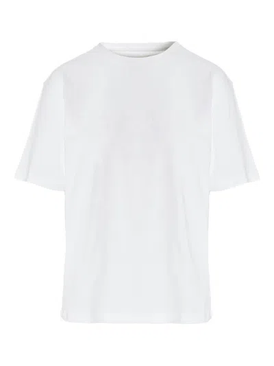 Khaite The Emmylou Cotton T-shirt In White