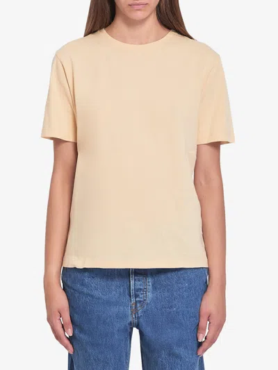 Khaite Mae Tshirt In Beige