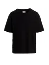 Khaite Black Mae T-shirt In Black