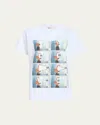 Khaite Maeve Graphic Short-sleeve Top
