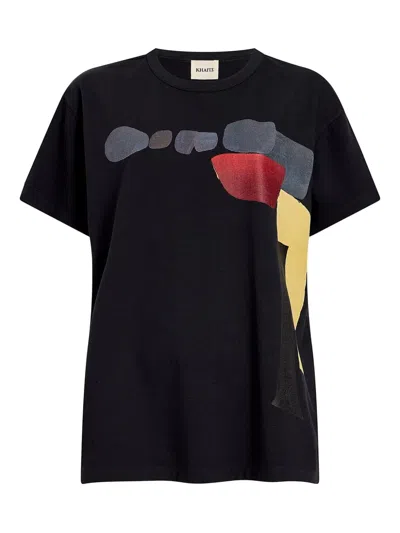 Khaite Maeve Graphic T-shirt In Multi