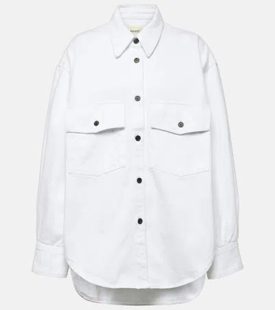 Khaite Mahmet Denim Shirt In Multicolor