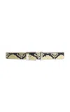 Khaite Manhattan Belt In Animal Print
