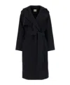 Khaite Manston Coat In Multi