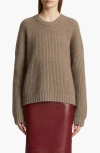 Khaite Manuela Cashmere Sweater In Barley
