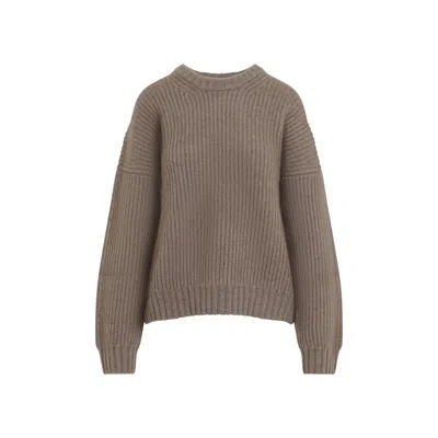 Khaite Manuela Sweater In Brown
