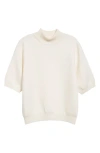 Khaite Marco Merino Wool Blend Sweater In Glaze