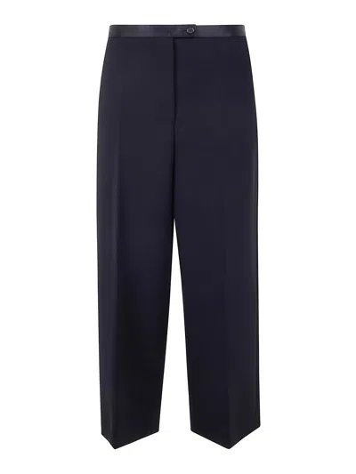 Khaite Marcus Pant In Blue