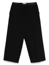 Khaite Wide-leg Cropped Trousers