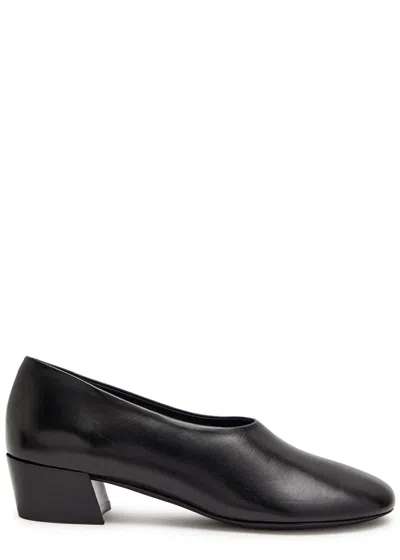 Khaite Marcy 30 Leather Pumps In Black