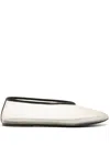 Khaite Womens Mercy Leather-trim Mesh Pumps Beige Comb In Nude