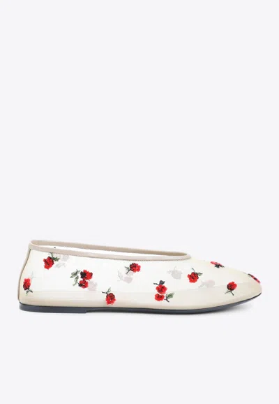 Khaite Marcy Ballet Flats In Multi