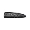 Khaite Marcy Crystal-embellished Mesh Ballet Flats