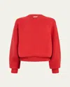 Khaite Margaux Oversized Cashmere Sweater In Red
