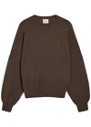 Khaite Margaux Cashmere Jumper In Brown