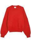 Khaite Margaux Cashmere Jumper In Red