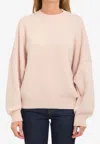 Khaite Womens Dusty Rose Margaux Boxy-fit Cashmere Jumper In Pink