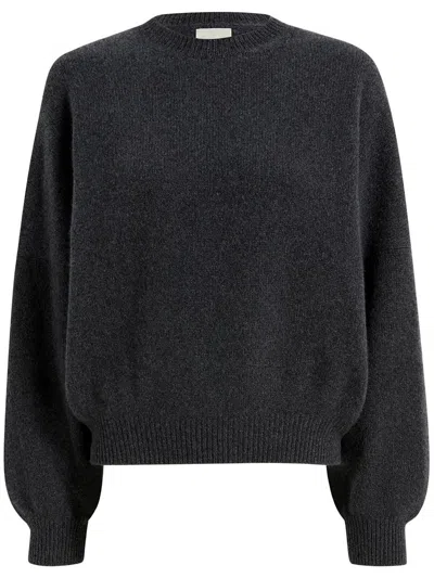 Khaite Margaux Cashmere Sweater In Gray