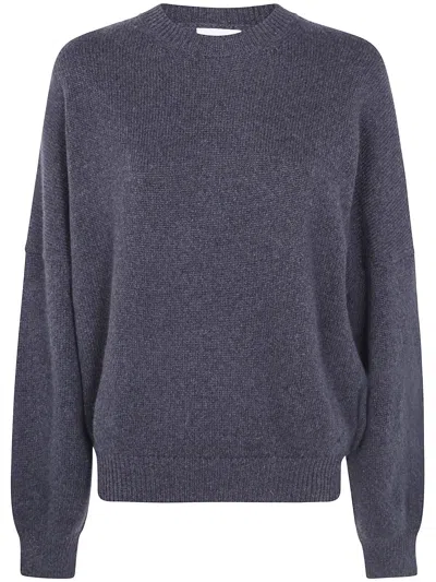Khaite Margaux Cashmere Sweater In Gray