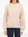 Khaite Womens Dusty Rose Margaux Boxy-fit Cashmere Jumper In Pink