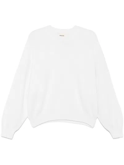 Khaite Margaux Shirt In White