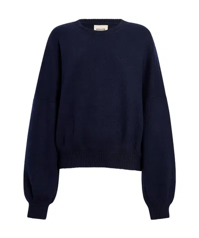 Khaite Margaux Sweater In Black