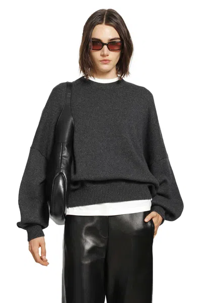 Khaite Margaux Sweater In Black