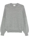 Khaite Margaux Sweater In Grey